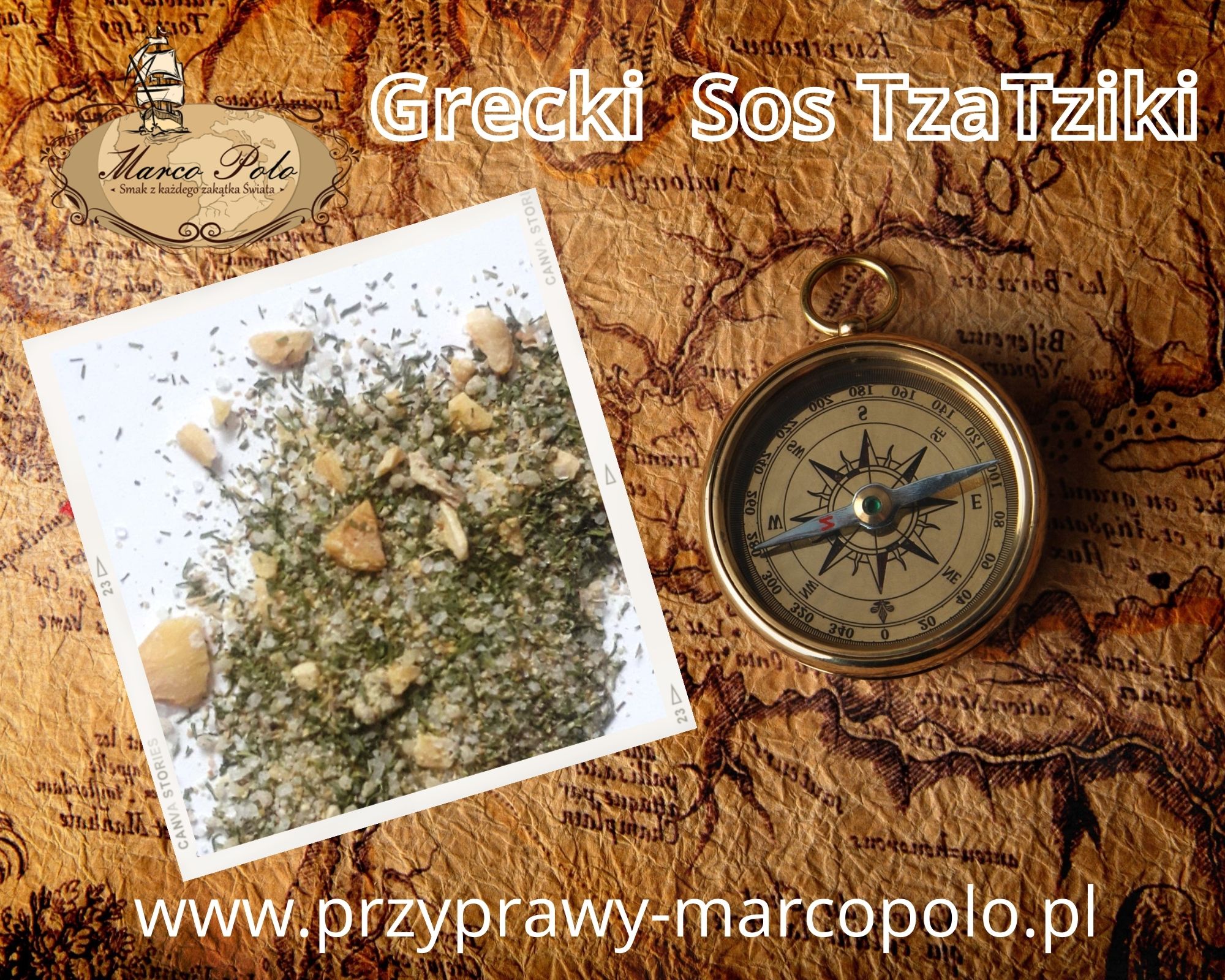 Przyprawa Tzatziki - grecki sos